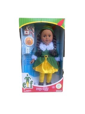 My Life As Elf Doll - 18” Brown Skin Dark Brunette Hair - Complete 12-Piece Set